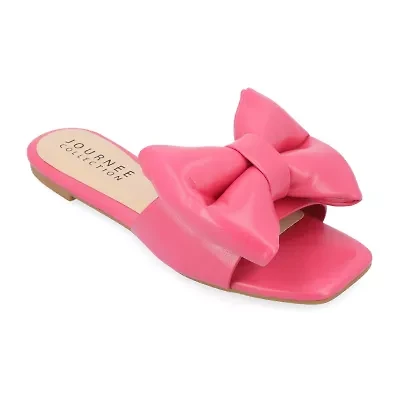 Journee Collection Womens Fayre Flat Sandals