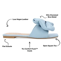 Journee Collection Womens Fayre Flat Sandals