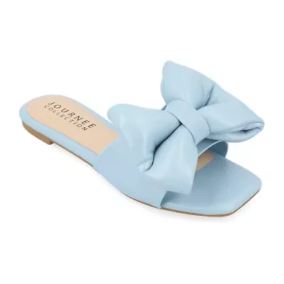 Journee Collection Womens Fayre Flat Sandals