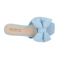 Journee Collection Womens Fayre Flat Sandals