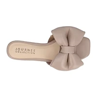 Journee Collection Womens Fayre Flat Sandals
