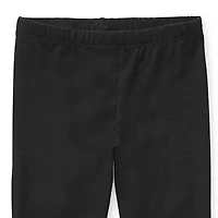 Okie Dokie Toddler Girls Full Length Cotton Leggings