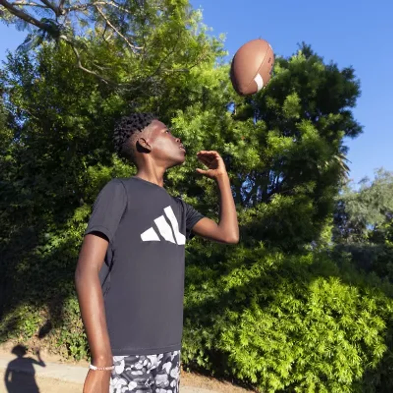 adidas Big Kid Boys Mid Rise Pull-On Short