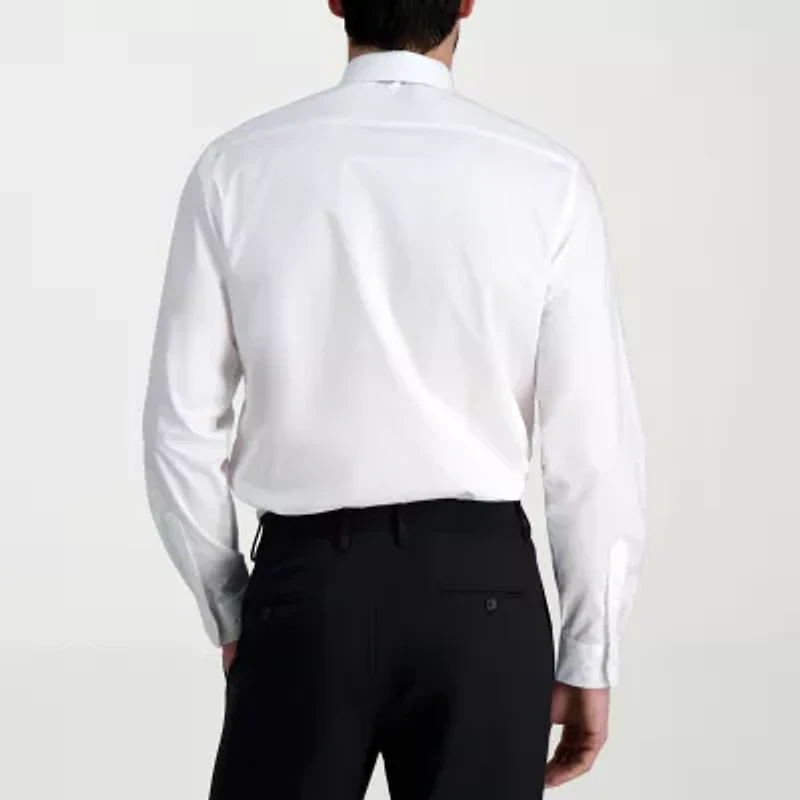 Haggar Premium Comfort Mens Classic Fit Easy Care Long Sleeve Dress Shirt