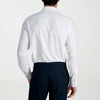 Haggar Smart Wash Mens Classic Fit Easy Care Long Sleeve Dress Shirt