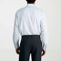 Haggar Smart Wash Mens Classic Fit Easy Care Long Sleeve Dress Shirt