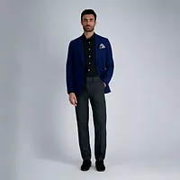 Haggar Smart Wash Mens Classic Fit Easy Care Long Sleeve Dress Shirt