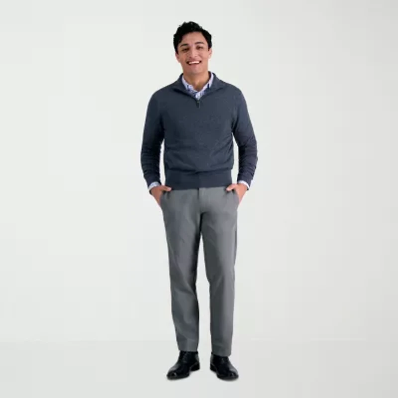 Haggar Premium Comfort Mens Classic Fit Easy Care Long Sleeve Dress Shirt