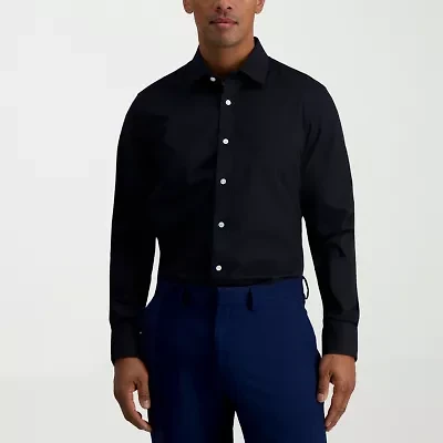 Haggar Premium Comfort Mens Slim Fit Long Sleeve Dress Shirt