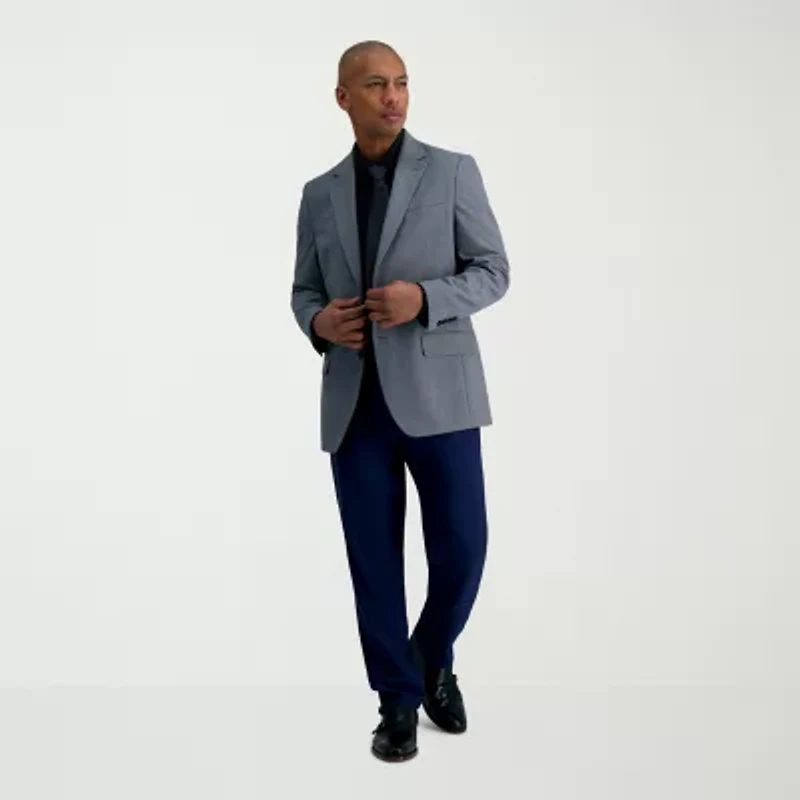 Haggar Premium Comfort Mens Slim Fit Long Sleeve Dress Shirt