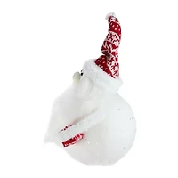 Northlight 9.25in Red And White Nordic Noah Santa  Christmas Tabletop Decor Christmas Gnome