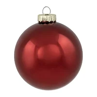 Northlight 2-Finish Glass Ball 4-pc. Christmas Ornament
