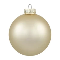Northlight 2-Finish Glass Ball 4-pc. Christmas Ornament
