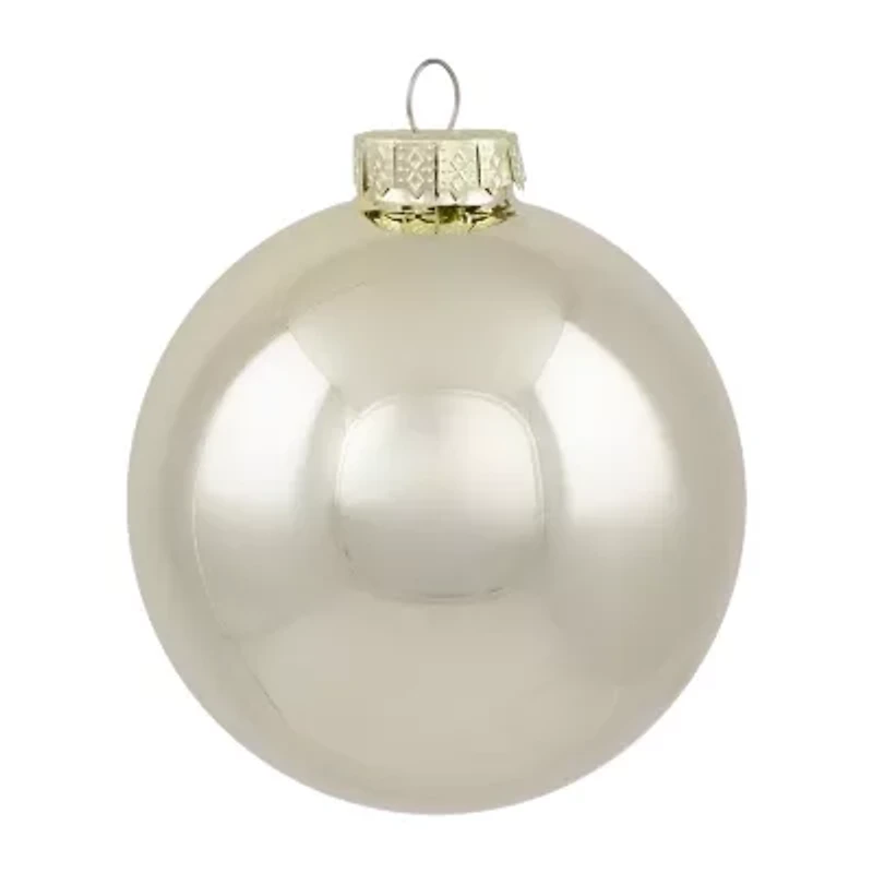 Northlight 2-Finish Glass Ball 4-pc. Christmas Ornament