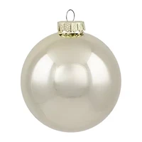 Northlight 2-Finish Glass Ball 4-pc. Christmas Ornament