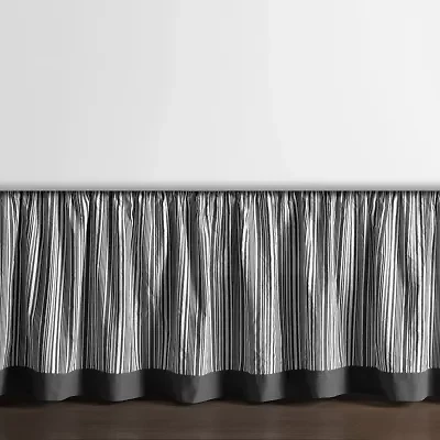 Laurel Manor Toile Garden Cotton Bedskirt