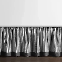 Laurel Manor Toile Garden Cotton Bedskirt