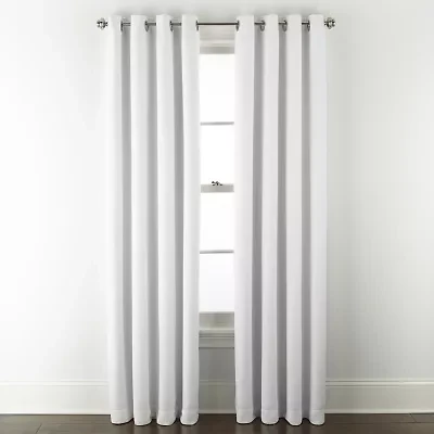 Linden Street Bayshore Grommet Top Energy Saving 100% Blackout Single Curtain Panel