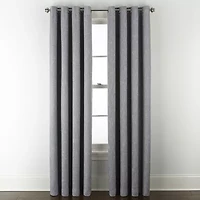Linden Street Bayshore Grommet Top Energy Saving 100% Blackout Single Curtain Panel