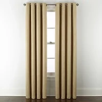 Linden Street Bayshore Grommet Top Energy Saving 100% Blackout Single Curtain Panel