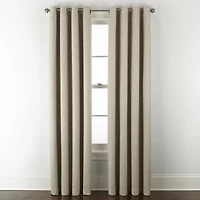 Linden Street Bayshore Grommet Top Energy Saving 100% Blackout Single Curtain Panel