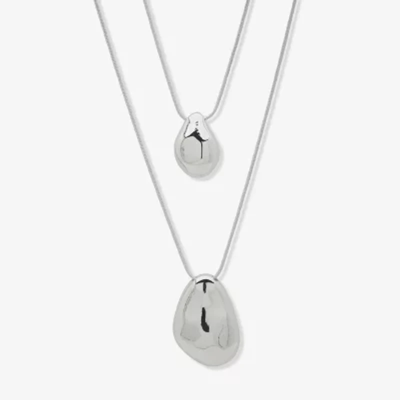 Worthington Womens 18 Inch Strand Necklace