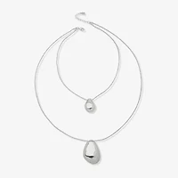 Worthington Womens 18 Inch Strand Necklace
