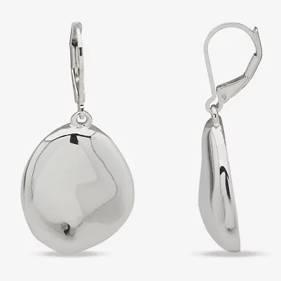 Worthington Silver Tone Womens Drop Earrings