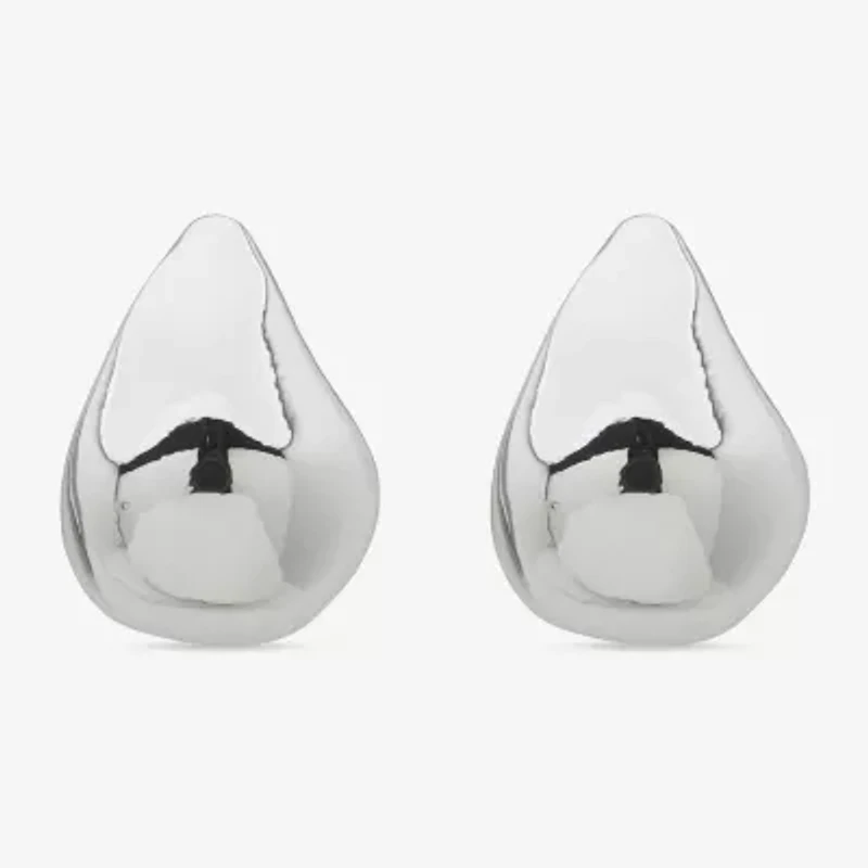 Worthington Silver Tone 20.3mm Stud Earrings