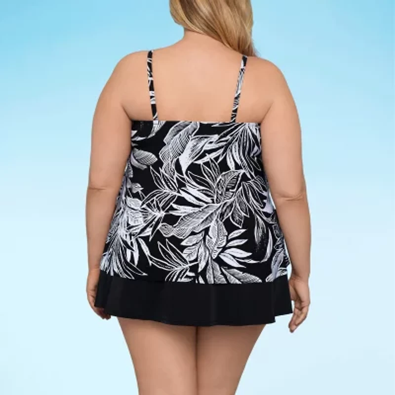 Sonnet Shores Tankini Swimsuit Top Plus