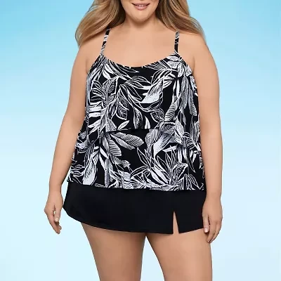 Sonnet Shores Tankini Swimsuit Top Plus