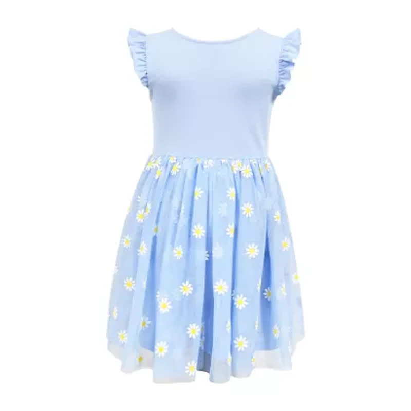 Lilt Little Girls Sleeveless Tutu Dress