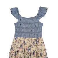Lilt Big Kid Girls Sleeveless A-Line Dress