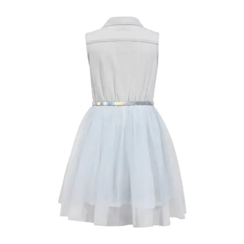 Lilt Big Kid Girls Sleeveless Tutu Dress