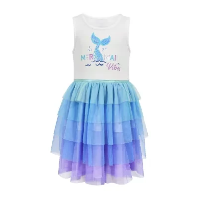 Lilt Little Girls Sleeveless Tutu Dress