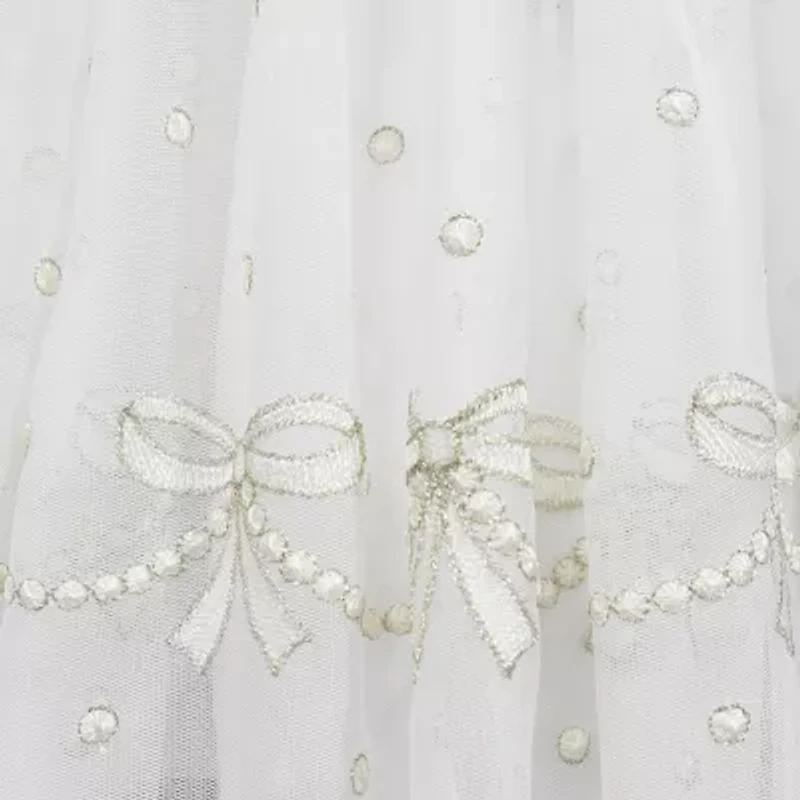 Lilt Little Girls Sleeveless Flower Girl Fit + Flare Dress