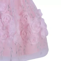 Lilt Little Girls Sleeveless Flower Girl Fit + Flare Dress