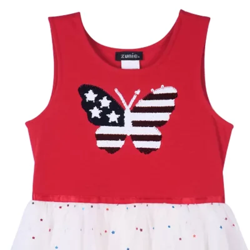 Lilt Little Girls Sleeveless Tutu Dress