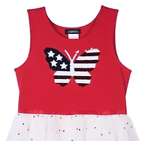 Lilt Little Girls Sleeveless Tutu Dress
