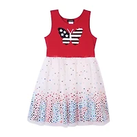Lilt Little Girls Sleeveless Tutu Dress