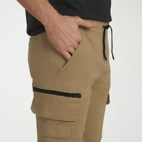 Akademiks Mens 10 1/2" Drawstring Waist Cargo Short