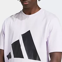 adidas Mens Crew Neck Short Sleeve Regular Fit Graphic T-Shirt