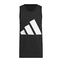 adidas Crew Neck Sleeveless Active Big and Tall Tank Top
