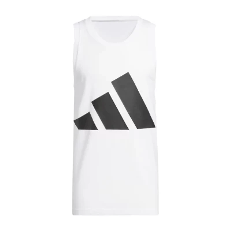 adidas Crew Neck Sleeveless Active Big and Tall Tank Top