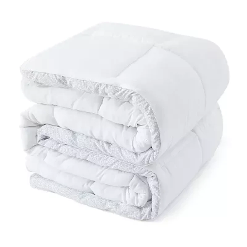 Laura Ashley Down Alternative Mattress Pad With Printed Gusset