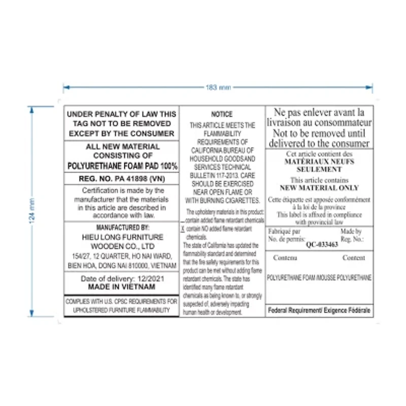 AVALON FURNITURE Bench