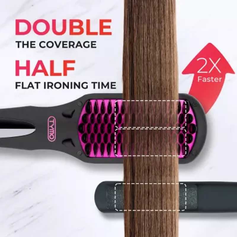 TYMO Ionic 30s Heat Up Hair Straightening Brush