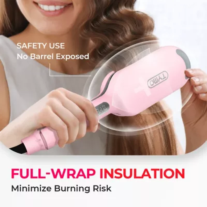 TYMO Rovy 9 Temp Settings 1.1" Wave Curling Iron