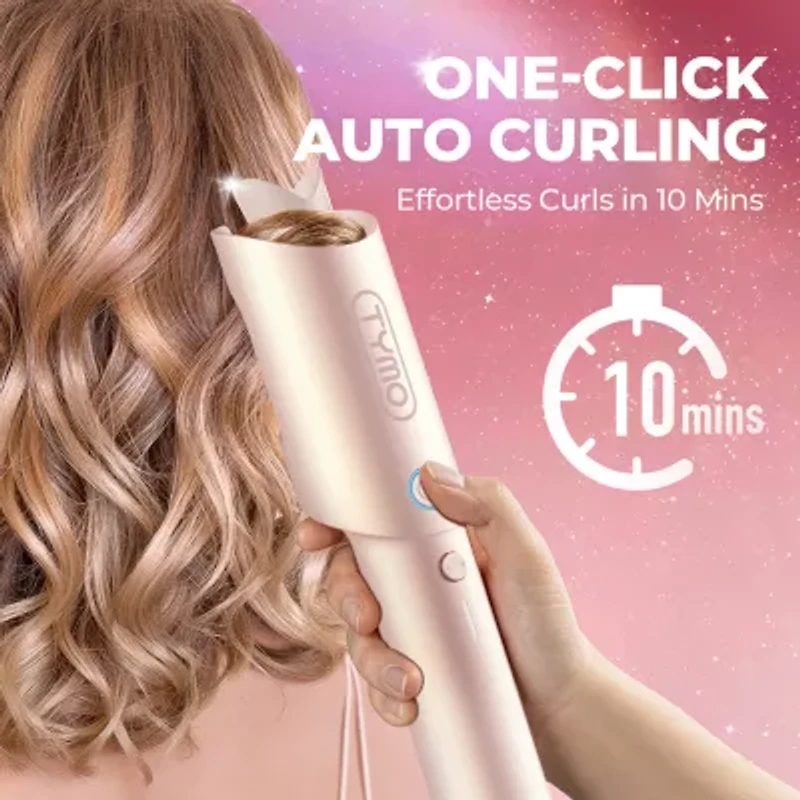 TYMO Curlgo 1" One-Click Cordless Auto Curling Iron