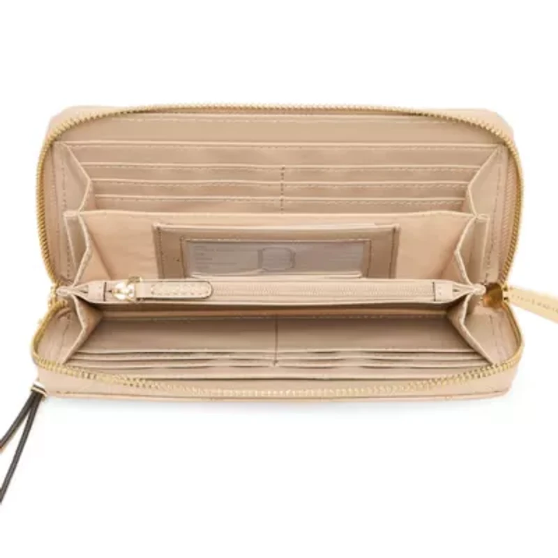 Liz Claiborne Erica Womens Zip Around Wallet